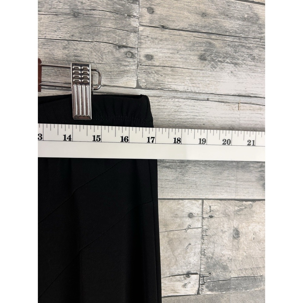 Sag Harbor Stretch Black Large Pull On Skirt - Picture 4 of 6